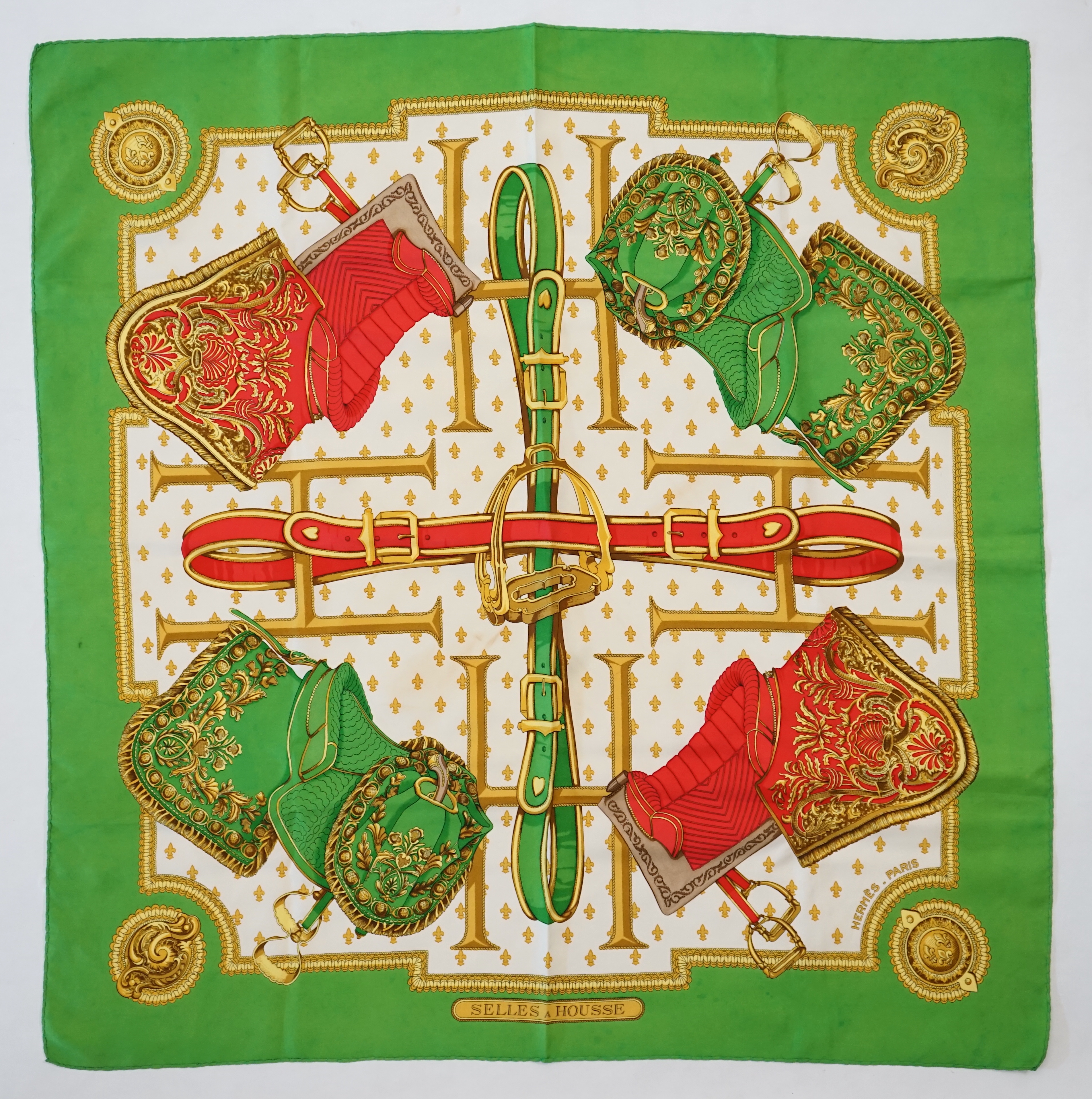 A Hermès silk Scarf 